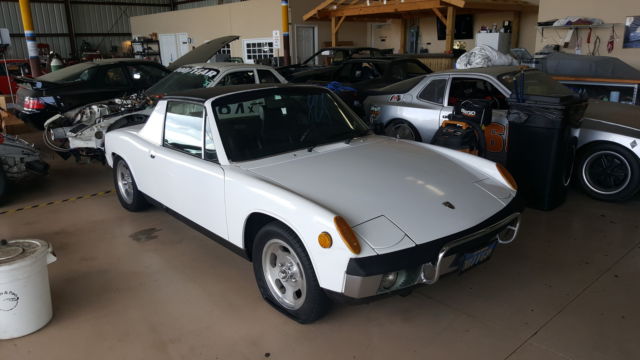 1972 porsche 1.7 liter 914-4 rust-free california collectors car