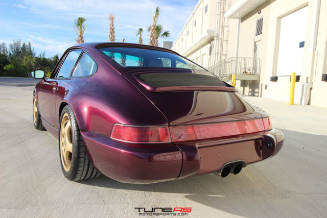 1993 porsche 964 carrera 2 coupe amethyst metallic, 3 owners, perfect 911 964 c2
