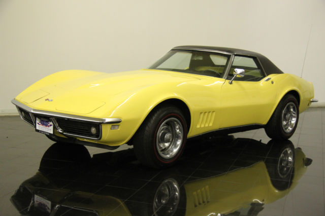 1968 chevrolet corvette *$446 per month* convertible yellow