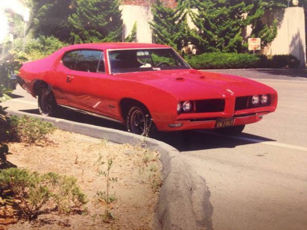 1968 pontiac gto muscle car