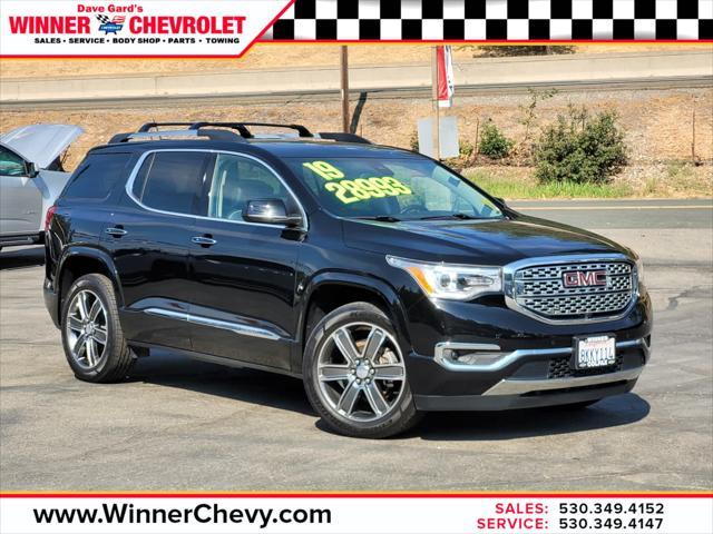 2019 gmc acadia denali