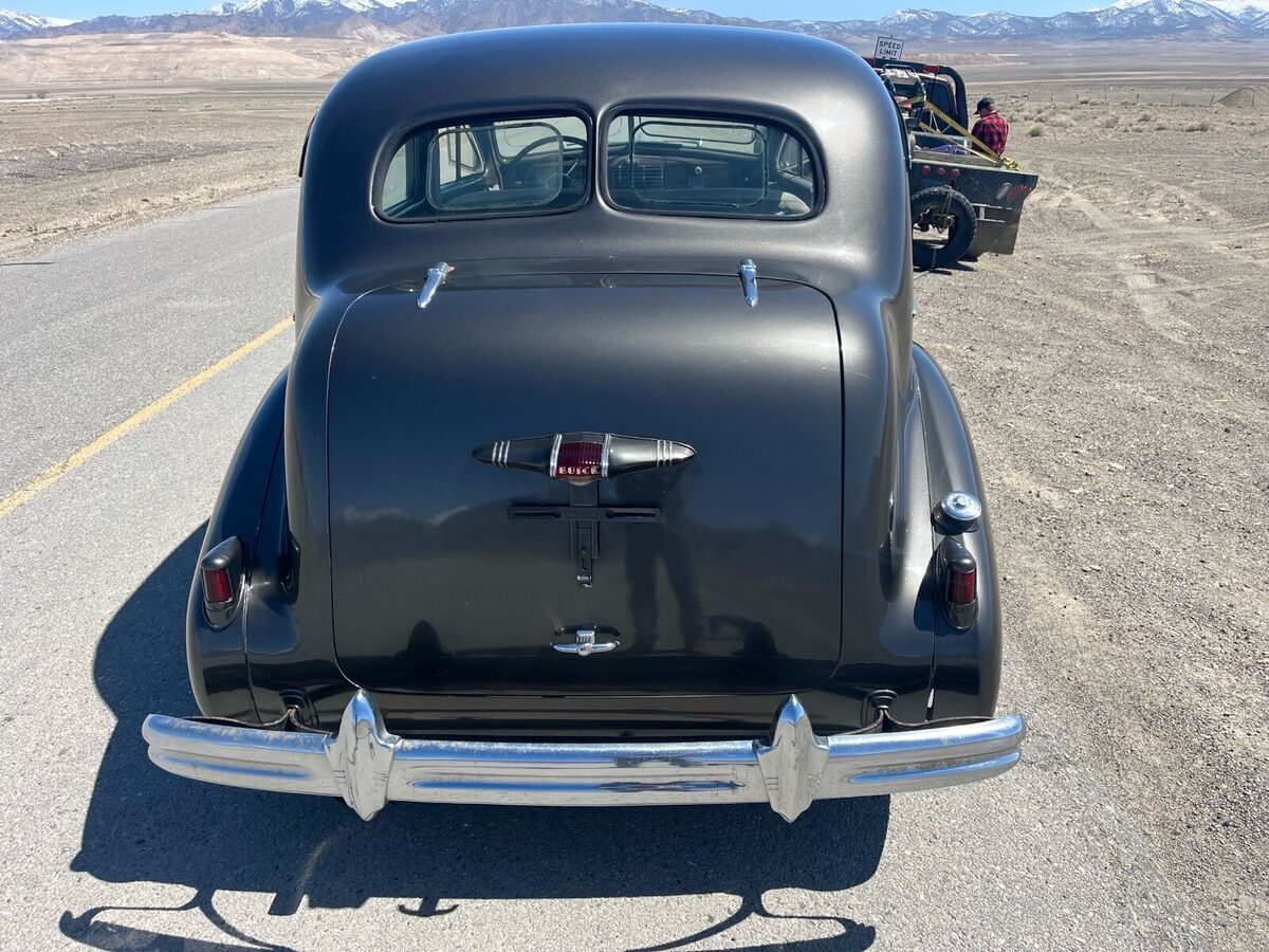 1937 buick model 40 coupe grey rwd automatic