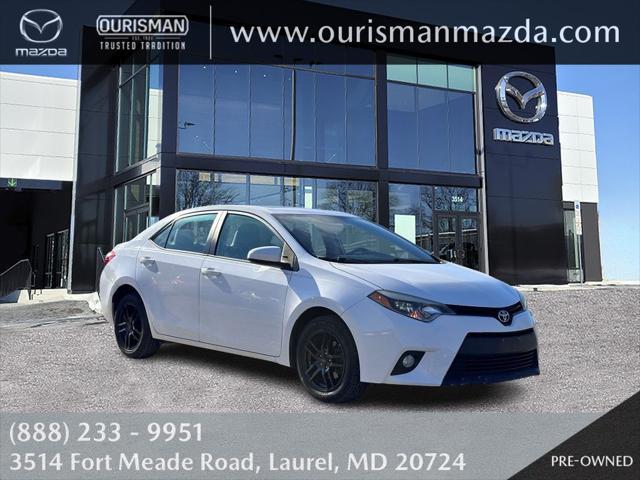 2014 toyota corolla le plus