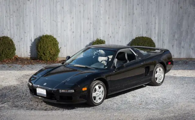 1991 acura nsx 5-speed manual 55661 miles black coupe v6 3l manual 5-speed