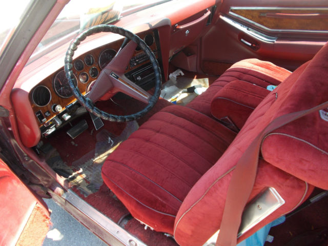1975 pontiac grand prix lj coupe 2-door 6.6l