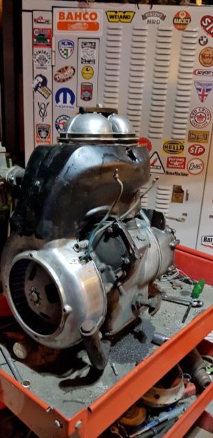 bmw isetta - not restored engine - isetta 300cc year 1956 to 1961
