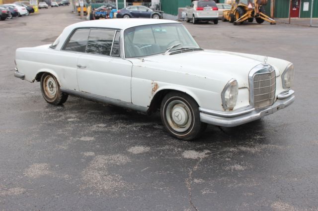1967 mercedes 250se euro coupe a/t w111