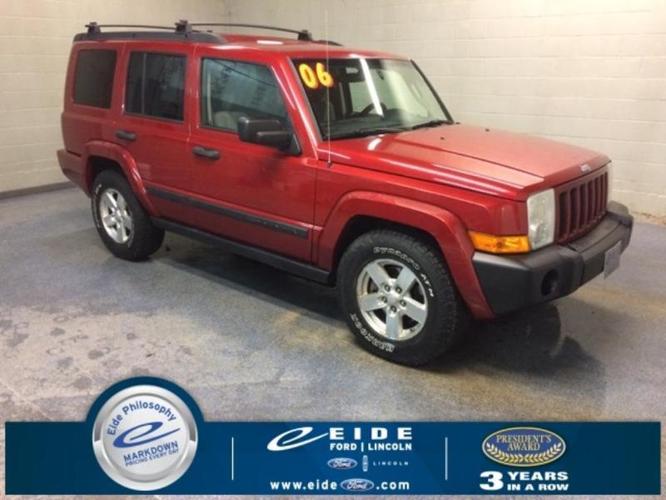 2006 jeep commander base 4dr suv 4wd for sale in bismarck, north dakota