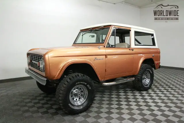 1969 orange restored. gorgeous. v8! 4x4. ps!!