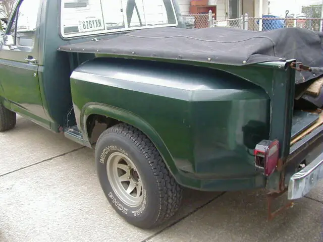 1980 ford f150 stepside rwd pickup truck