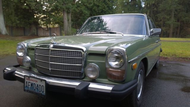 beautilfully orignal 1975 w114 280 sedan