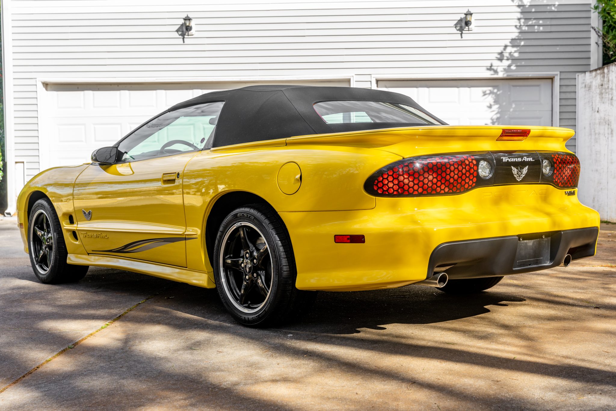 2002 pontiac firebird trans am ws6 collector edition convertible