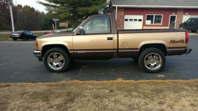 1988 chevrolet silverado 1500 regular cab short bed 4x4 (1)owner truck 5.7v8