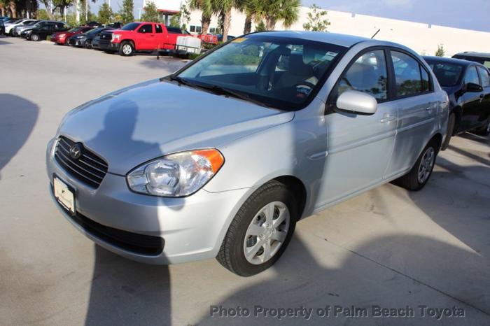 used 2010 hyundai accent gls sedan west palm beach, fl 33406 for sale in west palm beach, florida