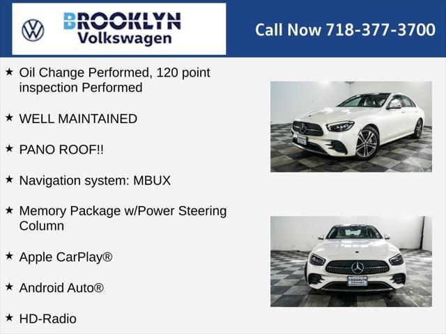2021 mercedes-benz e-class 4matic