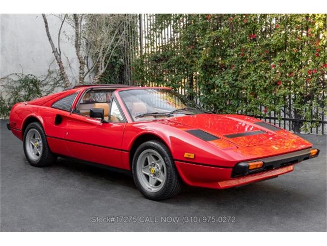 1985 ferrari 308 gtsi in beverly hills, california