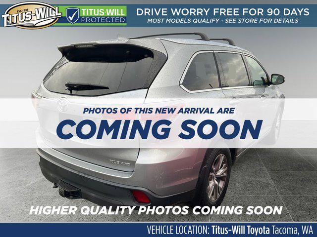 2015 toyota highlander xle