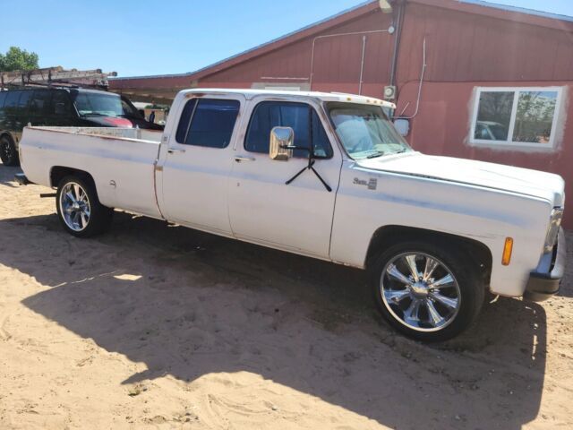 1975 gmc sierra pickup white rwd manual sierra 25