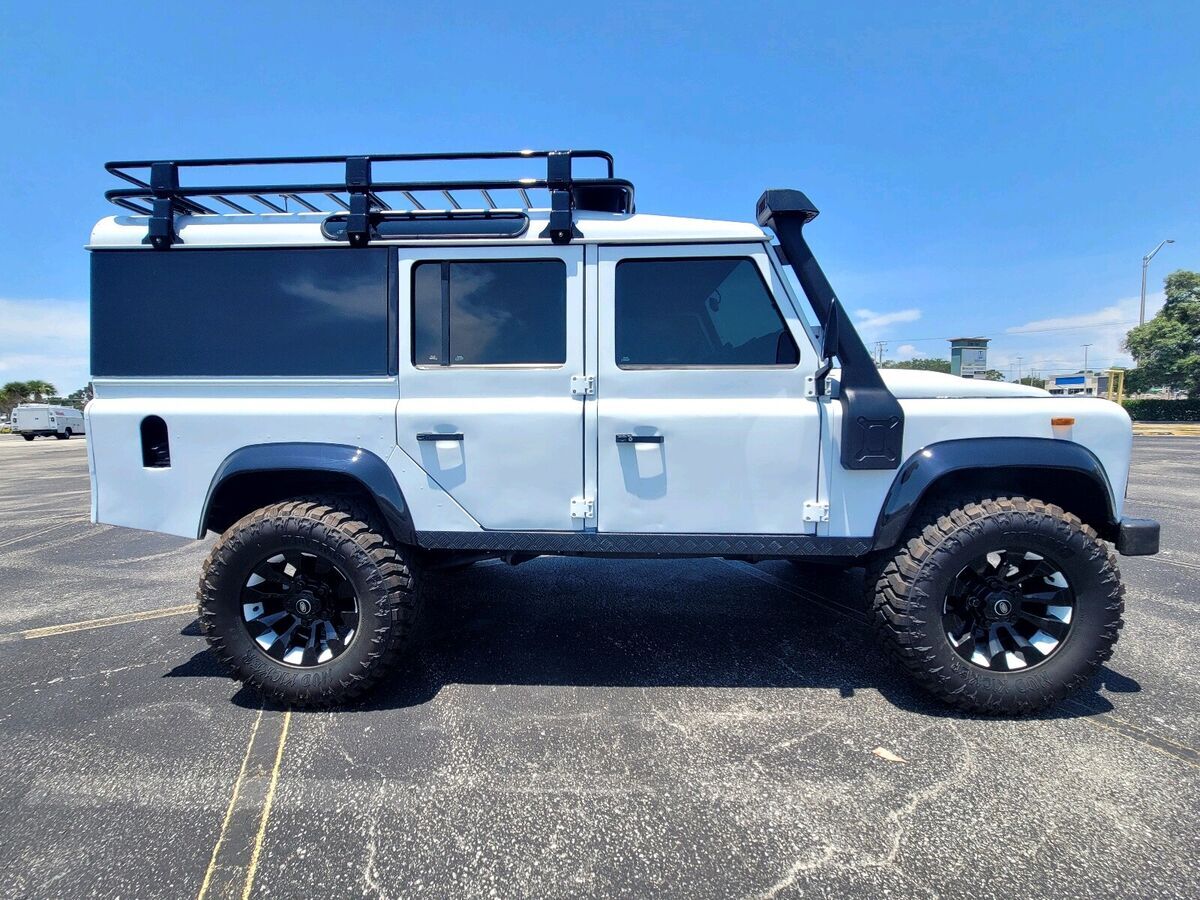 1980 land rover defender suv white 4wd automatic