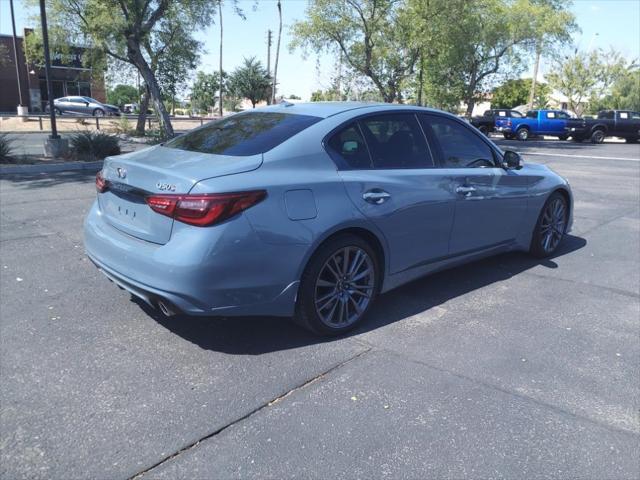 2023 infiniti q50 3.0t red sport 400