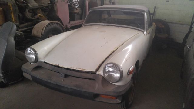 1975 mg midget needs work but complete