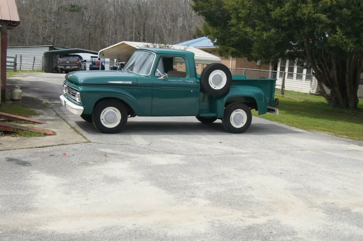 1962 ford f-100 custom cab; flare side short bed / $16,000 or best offer
