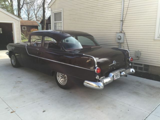 1955 pontiac chieftain 2 door v8 automatic original rat rod daily driver nice