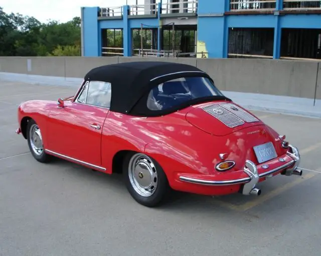 1964 356 sc cabriolet / fully restored 2015 / sorted / numbers matching