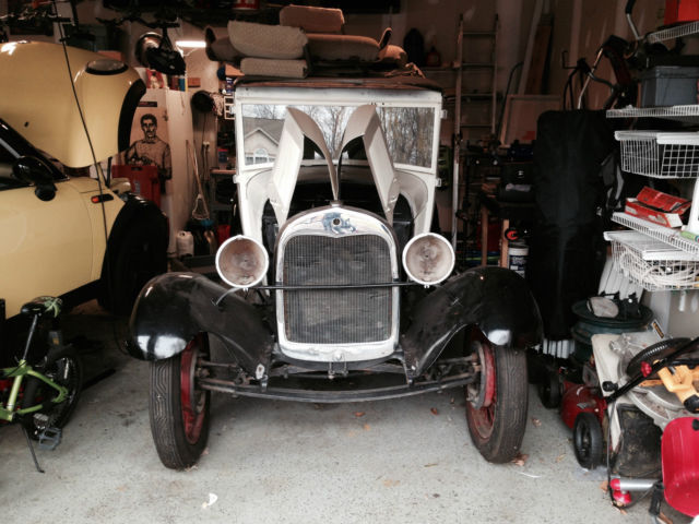 1929 ford model a tudor sedan needs a new home!