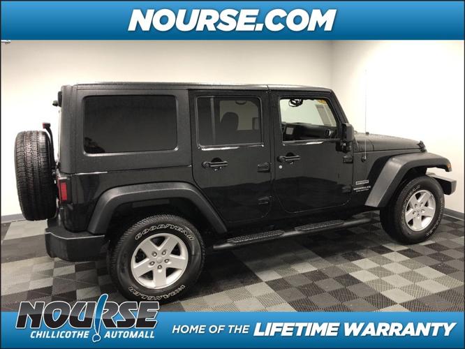 used 2017 jeep wrangler sport chillicothe, oh 45601 for sale in chillicothe, ohio