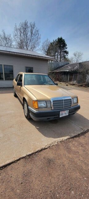 1988 mercedes-benz 200-series sedan brown rwd automatic 260e