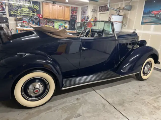 1937 packard 115c convertible, rumble seat, 1935,1936,1938, original, low rider