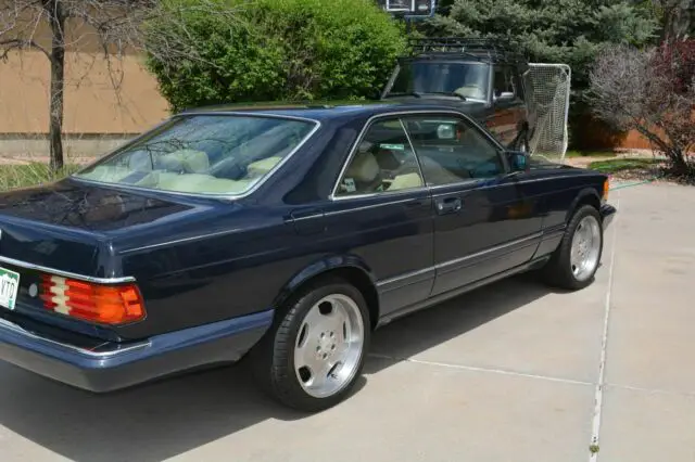 1989 mercedes-benz 560 sec, california car - no rust