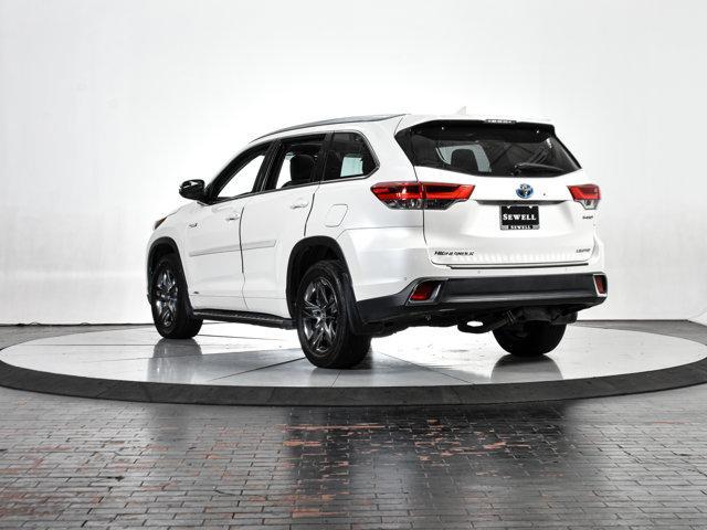 2018 toyota highlander hybrid platinum