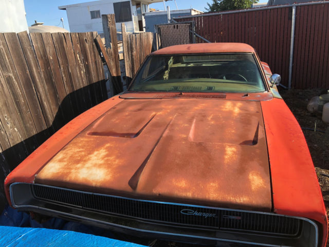 1968 dodge charger project car - no reserve
