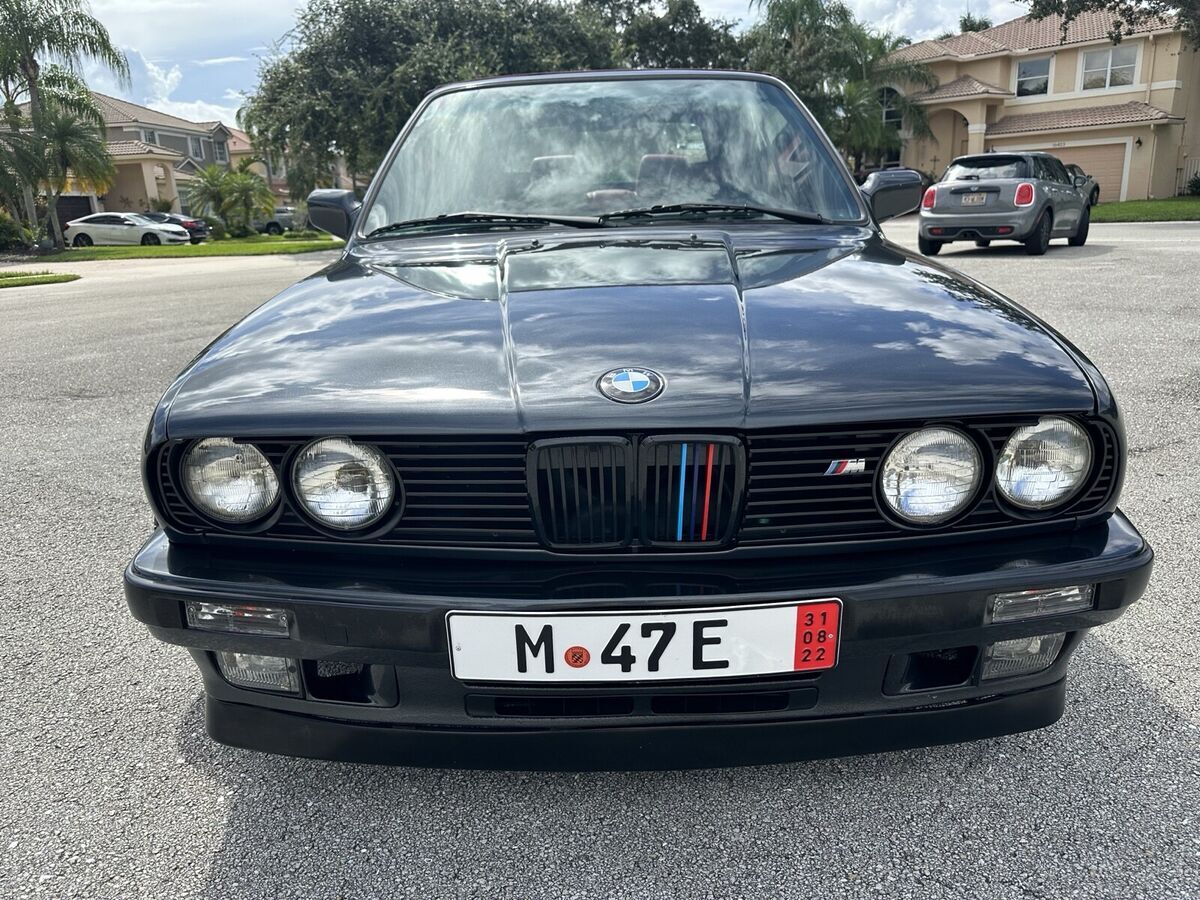1991 bmw 325i convertible black ic automatic
