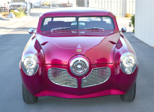 wild custom studebaker bullet nose. ready for the show circuit