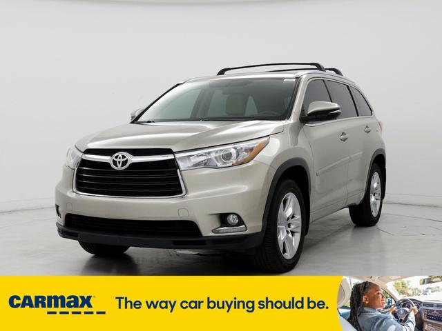 2014 toyota highlander limited