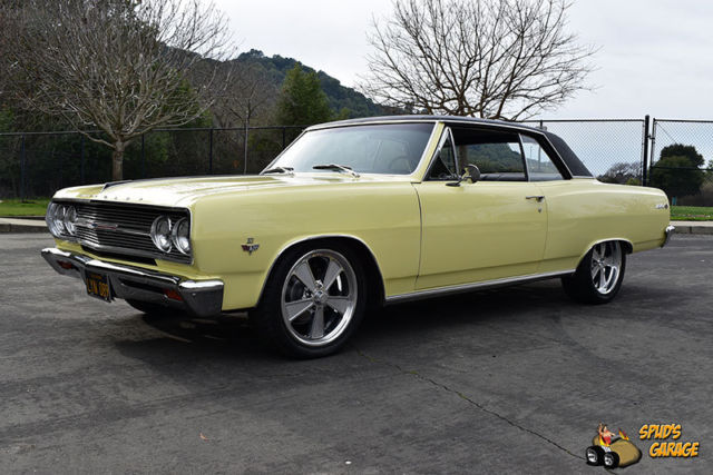 1965 chevrolet malibu ss l-30 327 250hp 4bbl v8 automatic
