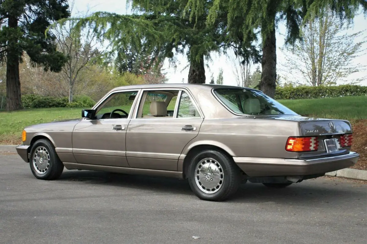gorgeous 1990 mercedes 560 sel cruiser sedan 56k exc-driver no reserve!