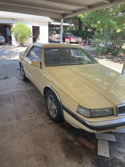 1989 chrysler tc maserati convertible brown fwd automatic by maserati