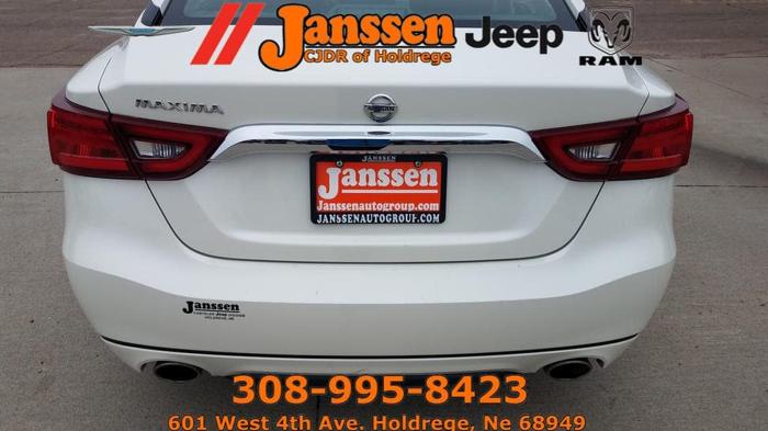 used 2017 nissan maxima 3.5 sv holdrege, ne 68949 for sale in holdrege, nebraska