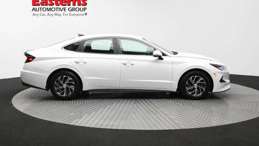 2021 hyundai sonata hybrid blue