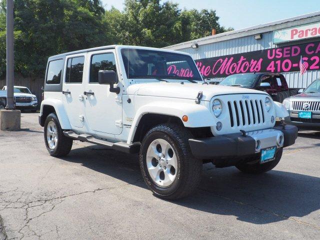 used 2014 jeep wrangler 4wd unlimited sahara elkton, md 21921 for sale in elkton, maryland