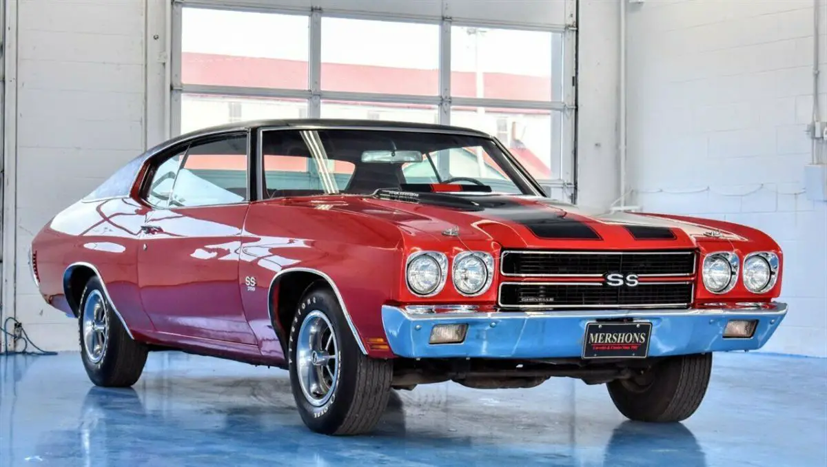 1970 chevrolet chevelle ss396! red on red!
