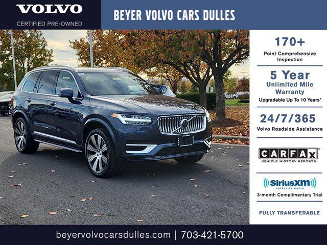 2022 volvo xc90 recharge plug-in hybrid t8 inscription 7 passenger