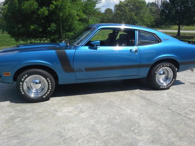1973 ford maverick v-8 solid western car restored, nice clean hot rod