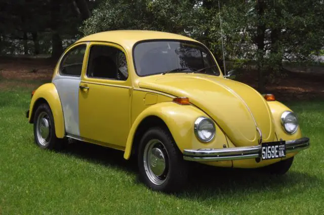 1973 vw beetle, 2 door sedan, 2 owner vehicle, 4 speed manual transmission