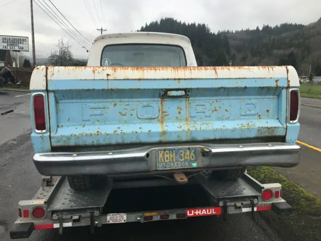 1965 ford f100 short bed pick up