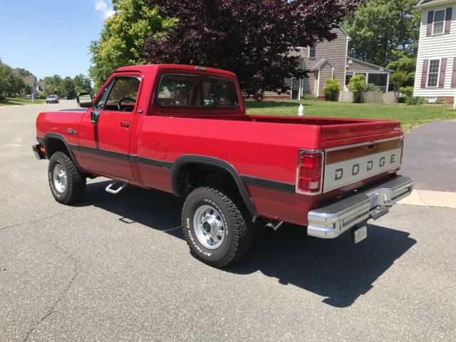 1992 dodge power ram 150 short bed 4x4